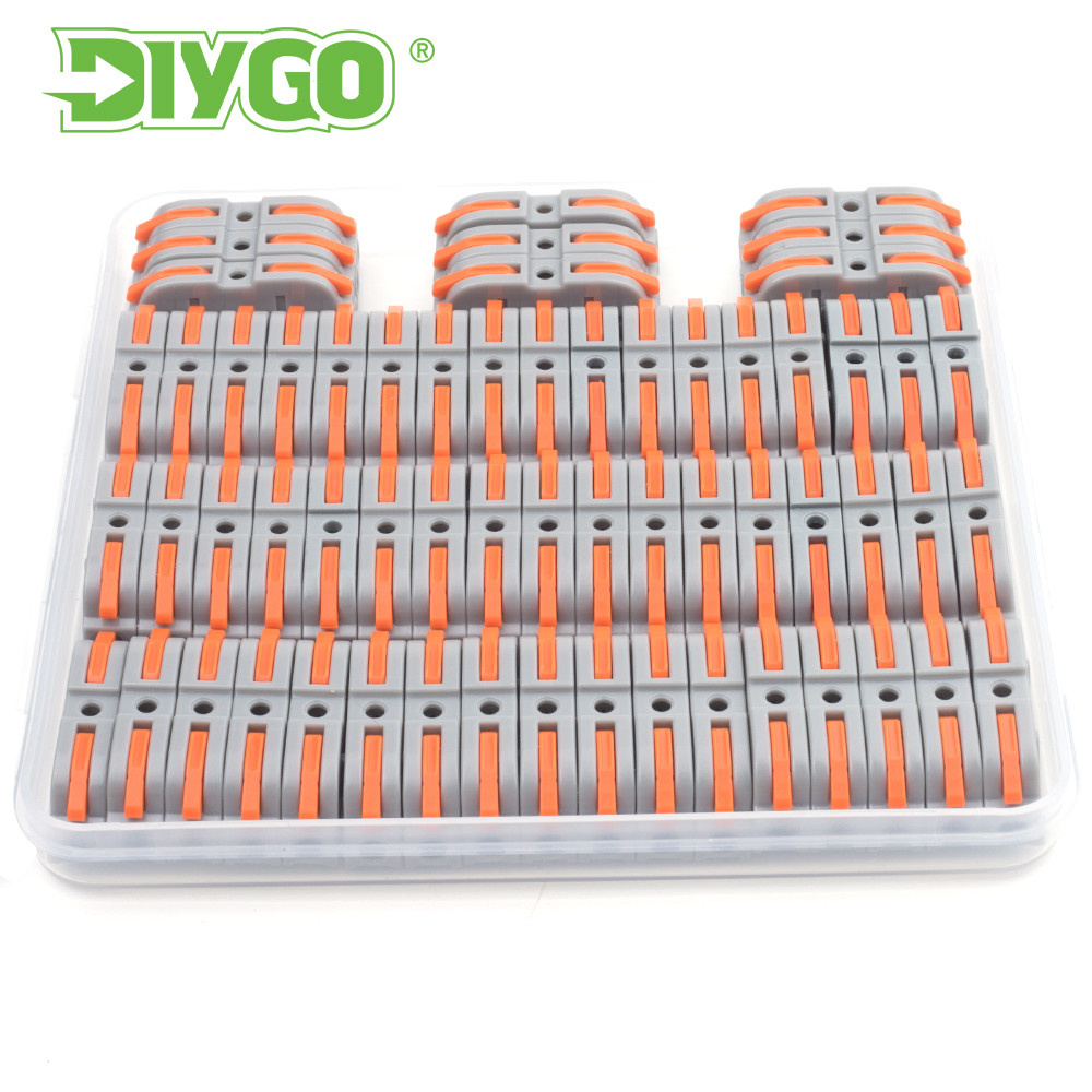 Jual NEW Fast Splicing Wire Connectors Multiplex Push-in Wiring ...