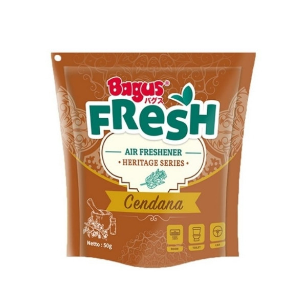 Jual BAGUS FRESH AIR FRESHENER CENDANA POUCH 50 GR | Shopee Indonesia