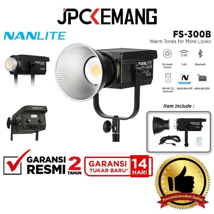 Jual ORIGINAL Nanlite FS-300B LED Bi Color Spotlight Lighting Video FS ...