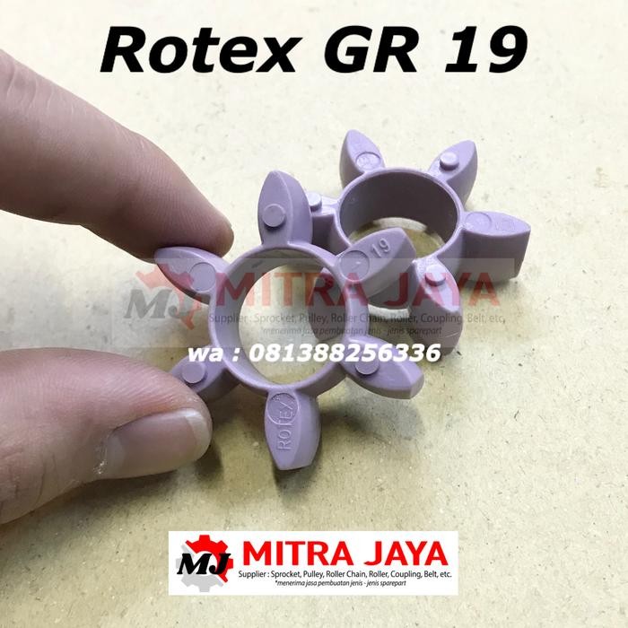 Jual Stok Terbatas! Rubber Coupling Rotex Gr 19 ( Karet Kopling Rotex ...