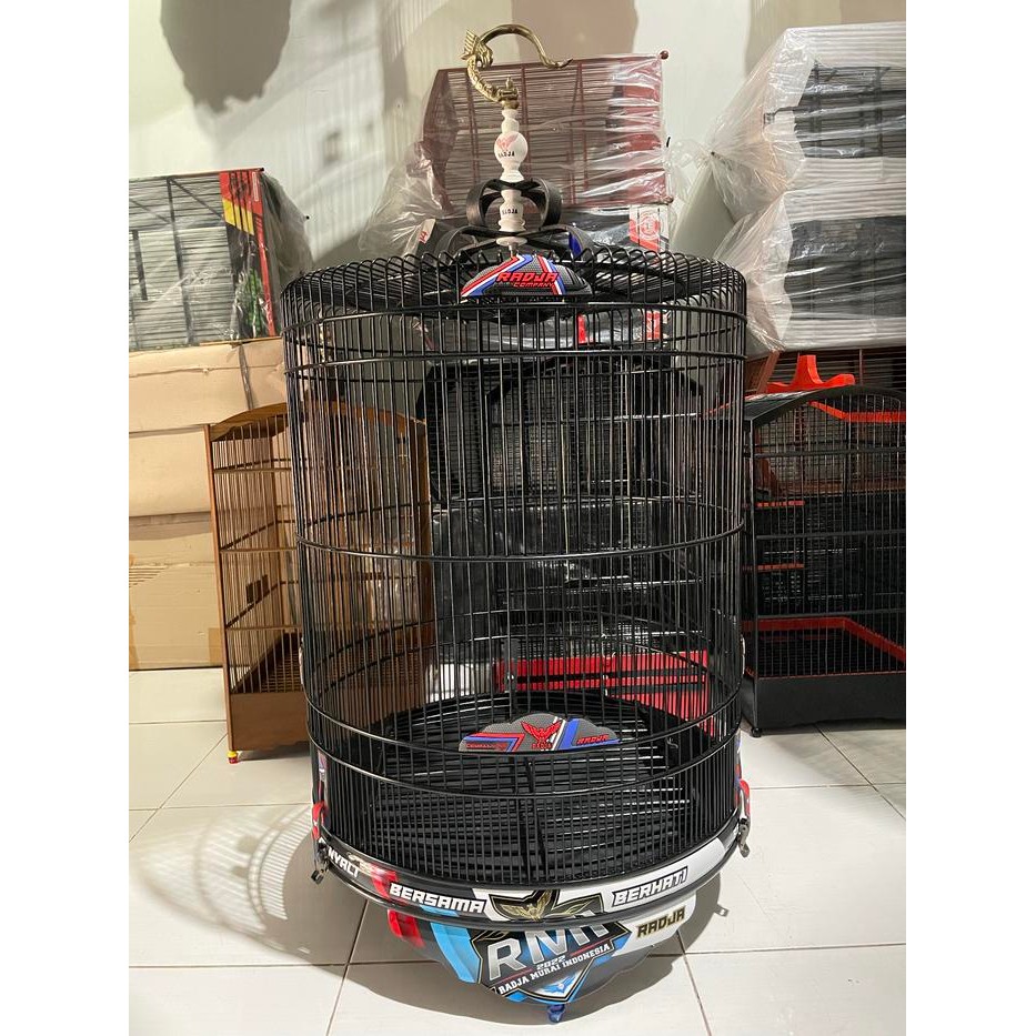 Jual ASLI SANGKAR KANDANG MURAI RADJA DECAL NEW RMI NO 2 READY STOCK ...