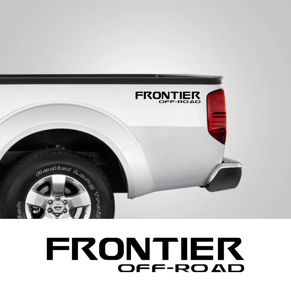 Jual For Nissan Frontier Car Stickers Pickup Trunk Bed Side Decals ...