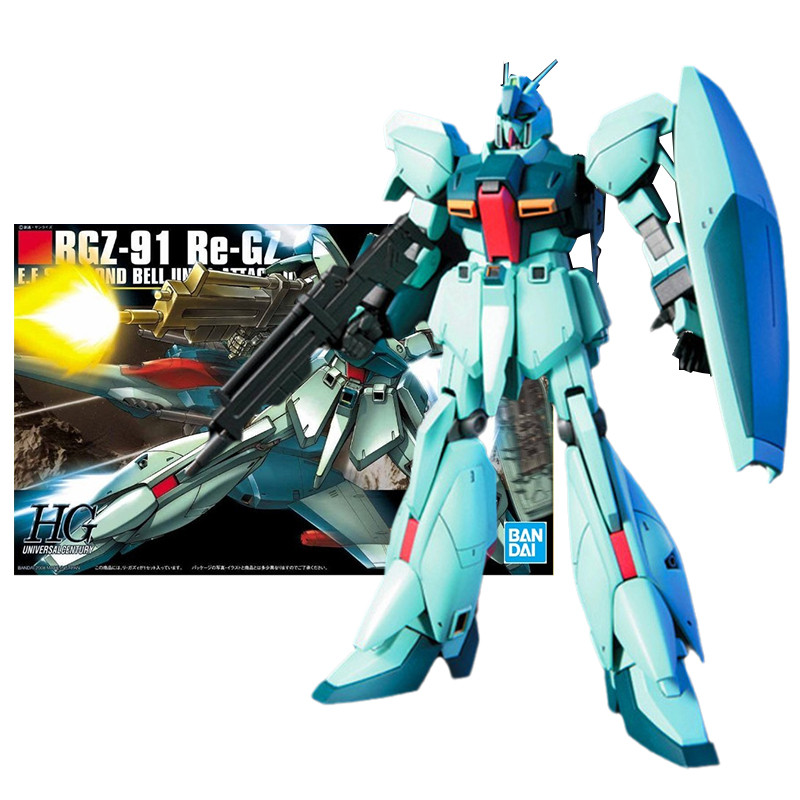 Jual Original Genuine Gundam Model Kit Anime Figure HGUC 1/144 RGZ-91 ...