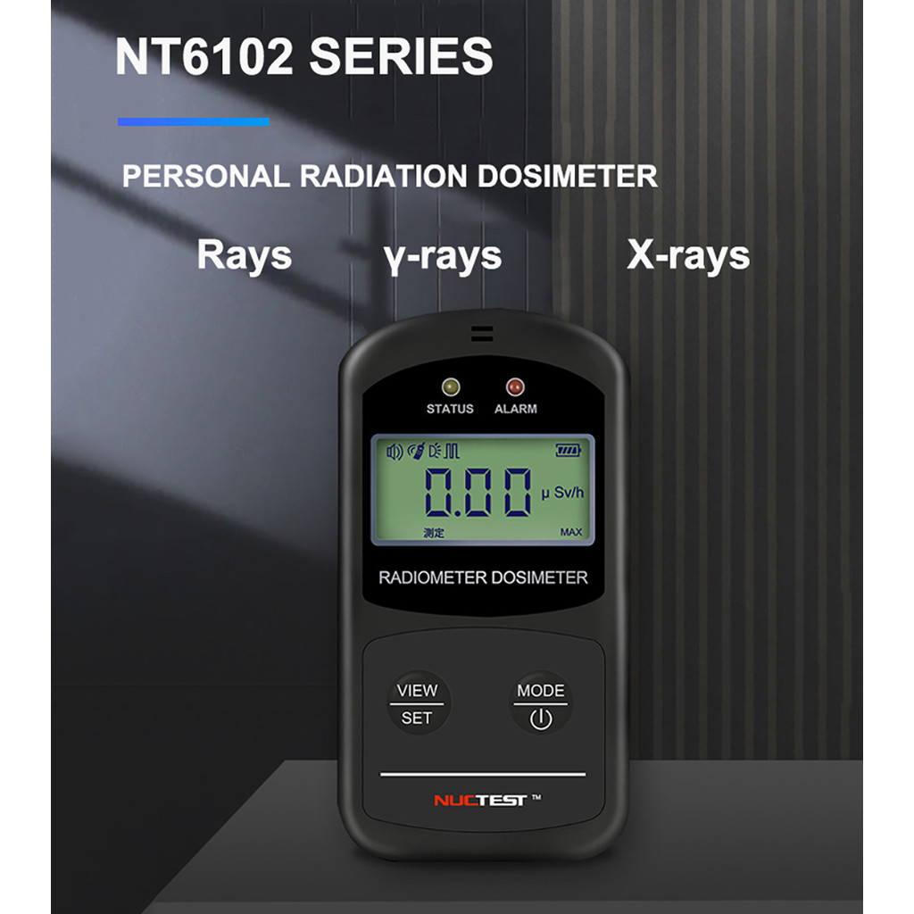 Jual NEW NT6102 Geiger Counter Nuclear Radiation Detector X-ray Beta ...
