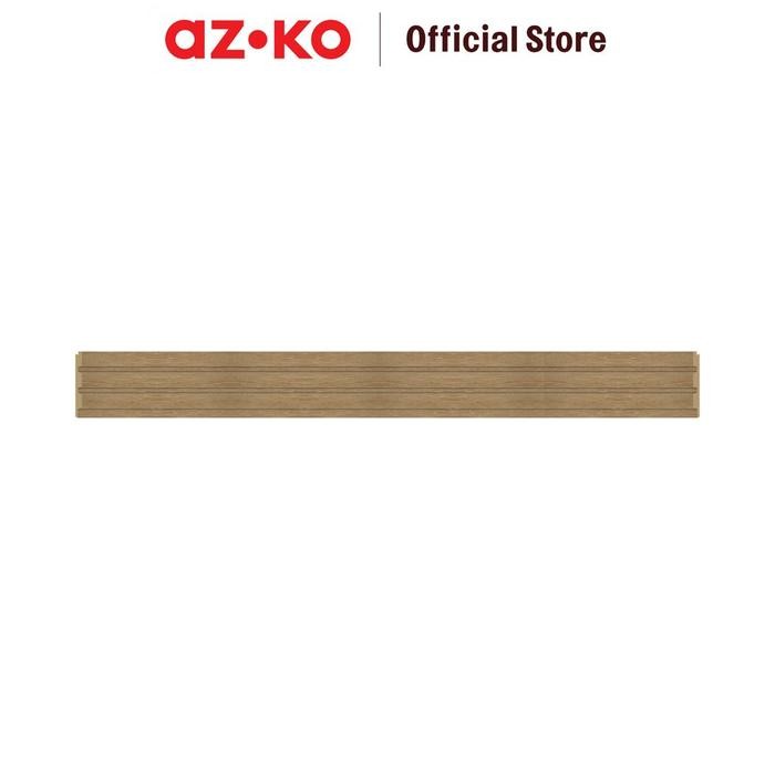 Jual AZKO Maxbuilt 290X12X1.2 cm Panel Dinding - Cokelat Moka Wallpanel ...