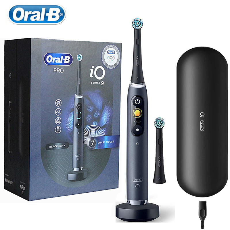 Jual Oral B iO Series 9 3D Smart Electric Toothbrush Pressure Sensor ...