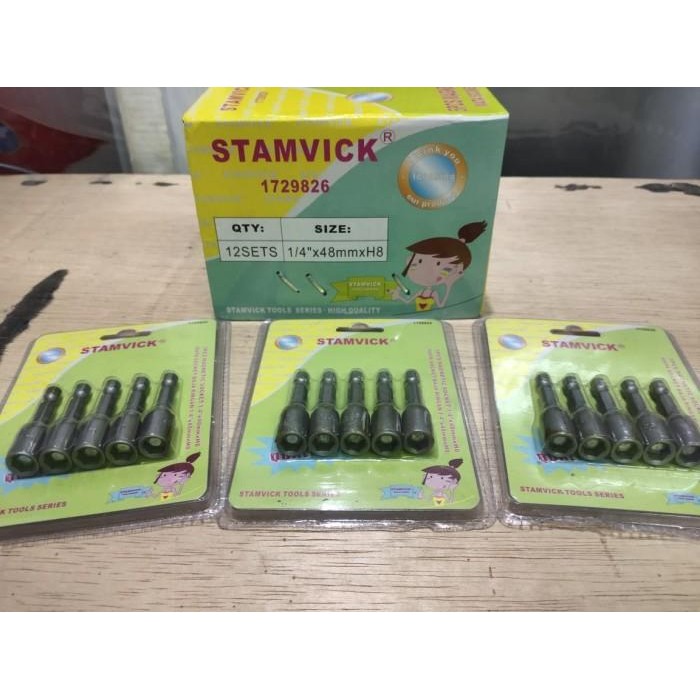 Jual GROSIR TERMURAH Per 1 Biji Stamvick Mata Sok Socket M8 Shocket ...