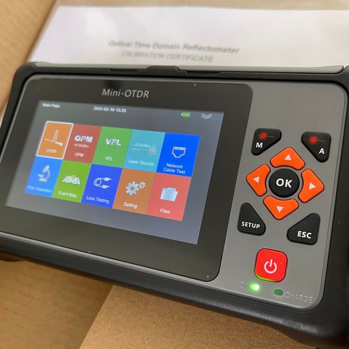 Jual otdr skycom tot560 original smart otdr max 80km terlengkap jw3302s ...