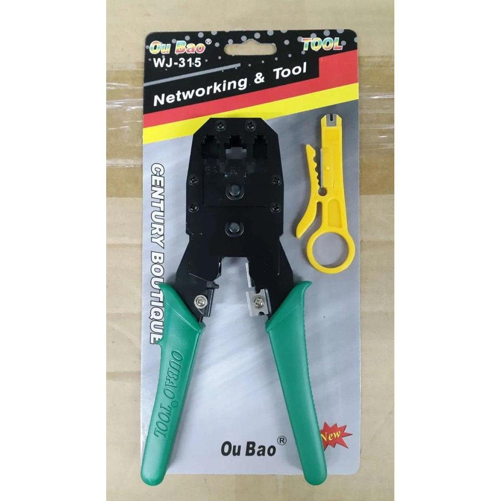 Jual New Tang Krimping Tools RJ 45 RJ 11 Crimping Tool RJ45 RJ11 ...