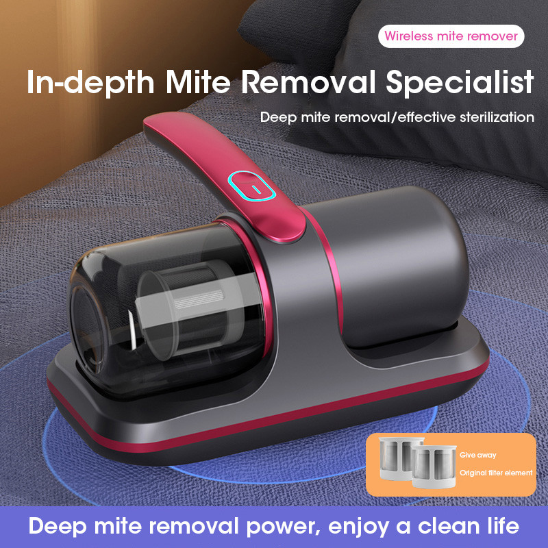 Jual Wireless Portable Vacuum Cleaner Mite Removal Instrument Handheld ...