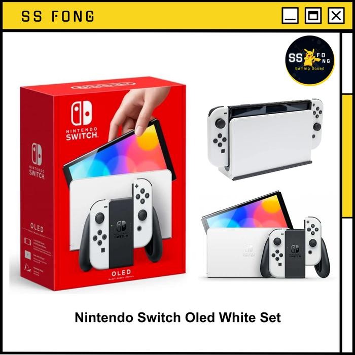 Jual ltfo- Nintendo Switch Console (Oled Model) White Set / Oled Zelda ...