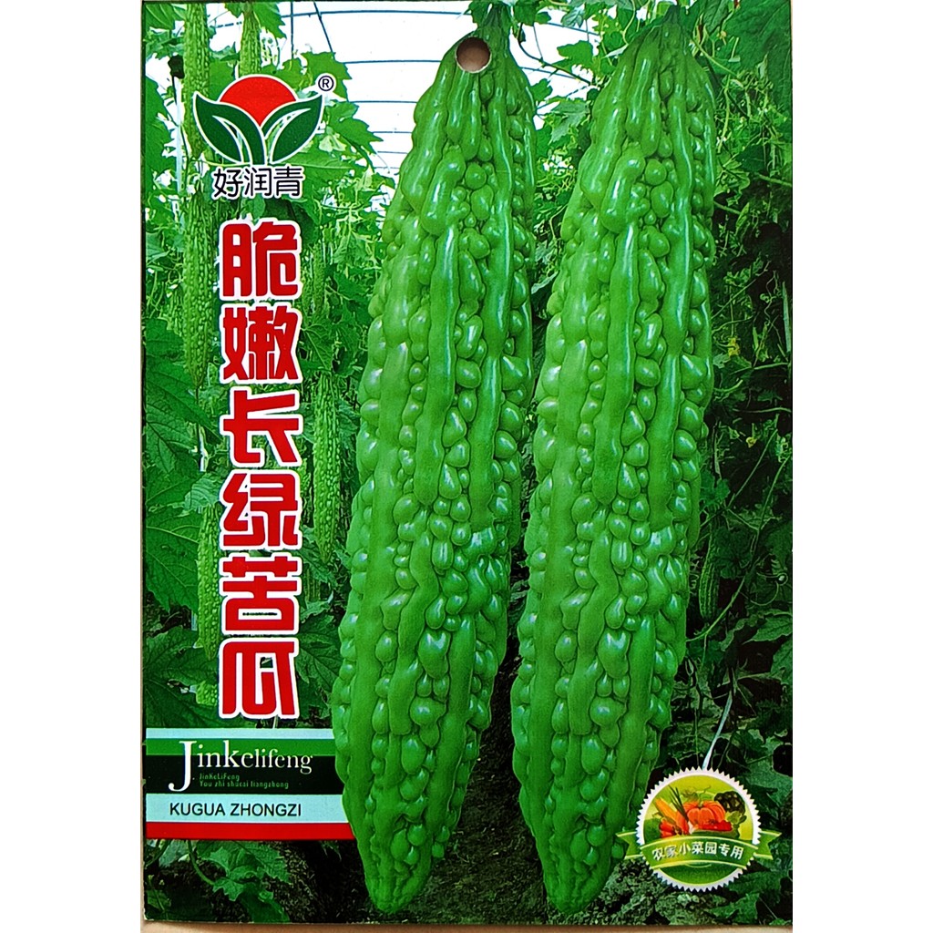 Kemasan Premium (-+10 Butir) Biji Benih Sayuran Pare Sayur Hijau Renyah dan Lembut | Paria | Peria Impor