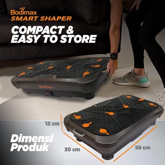 Jual BODIMAX SMART SHAPER - Slim Vibration Machine / Massager trainer ...