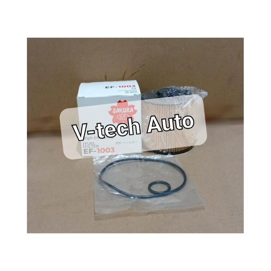 Jual EF-1003 Sakura Fuel Filter Solar Mitsubishi ME195160 ME222133 ...
