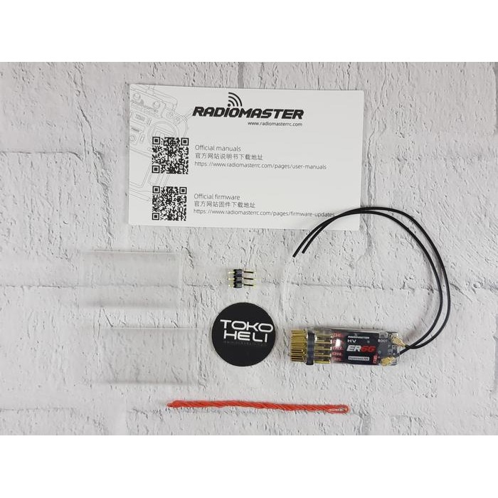 Jual Radiomaster ER6G 2.4GHz ELRS PWM Receiver 6CH Telemetry Glider RX ...