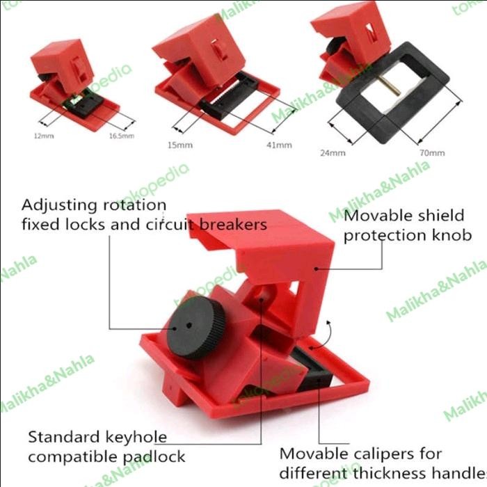 Jual Terbaik Mccb Lock Out 100% Ori | Shopee Indonesia