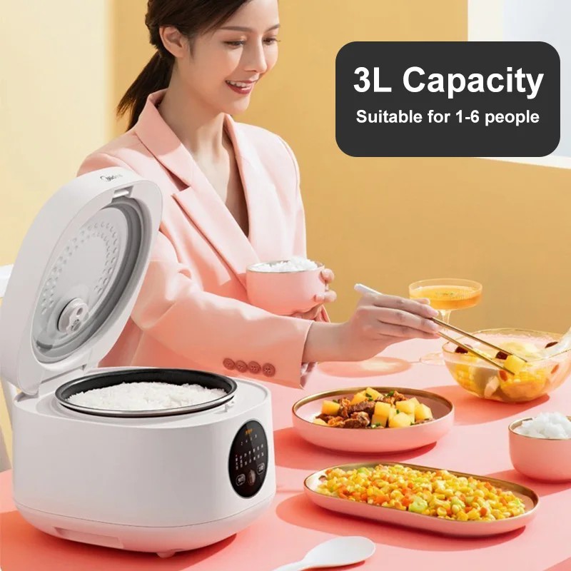 Jual Midea 3L Rice Cooker Home Multifunctional Electric Cooker Portable ...
