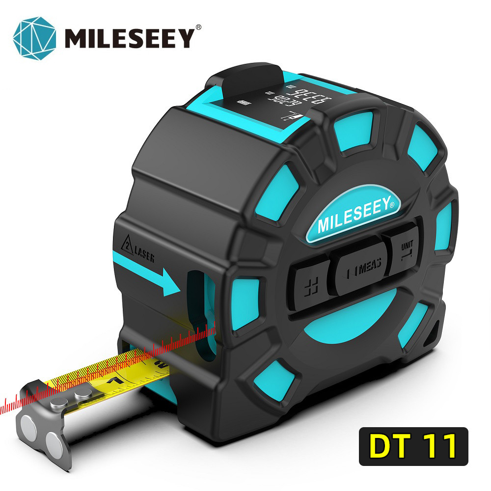 Jual BEST SELLER Mileseey DT11 Laser Measuring Tape 40M Rechargeable 2 ...