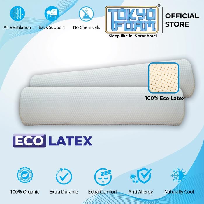 Jual Guling Eco Latex by Tokyo Foam ( 1 Guling ) | Shopee Indonesia
