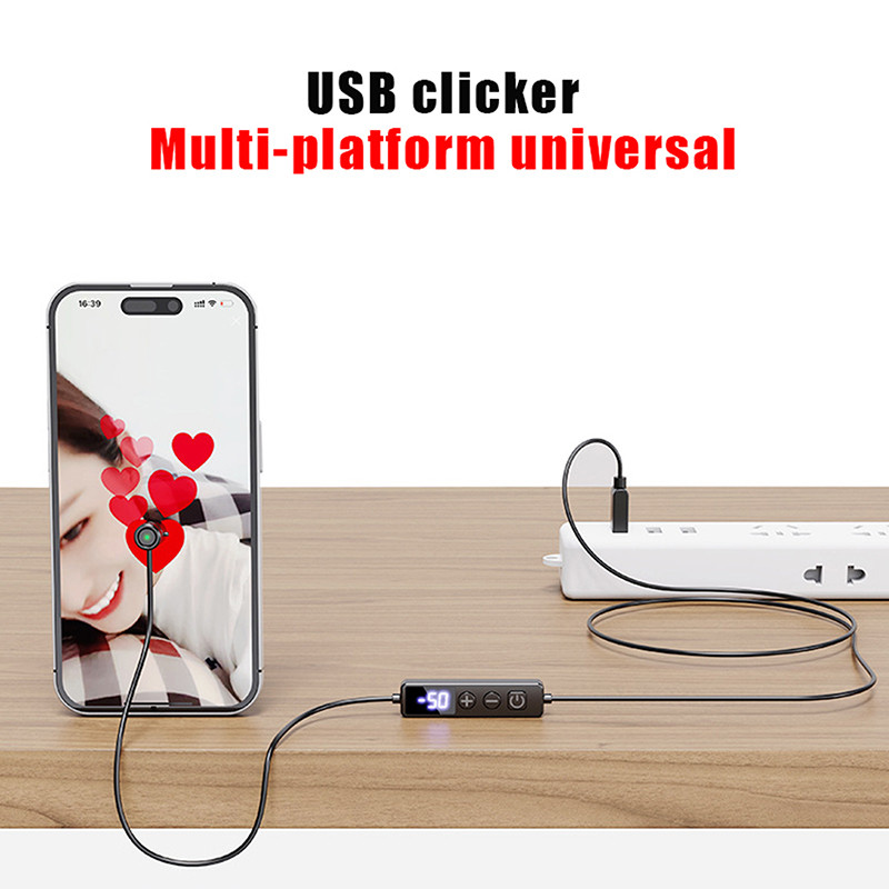 Jual BEST SELLER USB Auto Clicker Device Simulated Finger Clicking ...