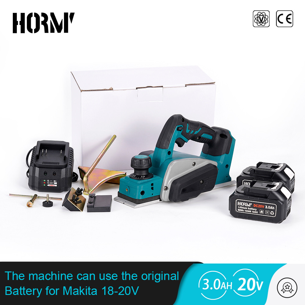 Jual 15000rpm Cordless Electric Planer Wrench Handheld Wood Milling ...