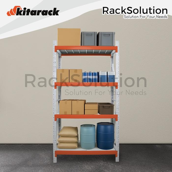 Jual KITARACK Rak Gudang Besi 200KG / Layer Panjang 1.5M Tinggi 2.5M ...
