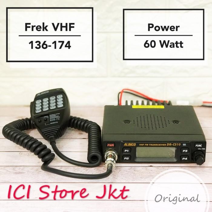 Jual Rig Alinco DR CS10 / Rig Alinco DR CS 10 original garansi | Shopee ...