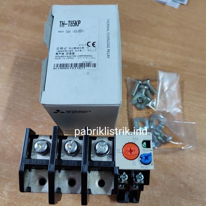 Jual Thermal Overload Th T65Kp T65 Kp Tht 65 43 - 65A 54A Mitsubishi ...