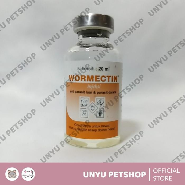 Jual WORMECTIN 20ML FREE SUNTIKAN OBAT JAMUR SCABIES HEWAN | Shopee ...