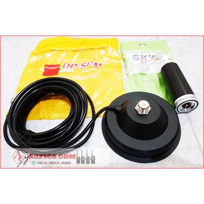 Jual Paket Antena Radio Rig Mini Dualband As 9900 Uv 9800 Kt 7900D Full ...
