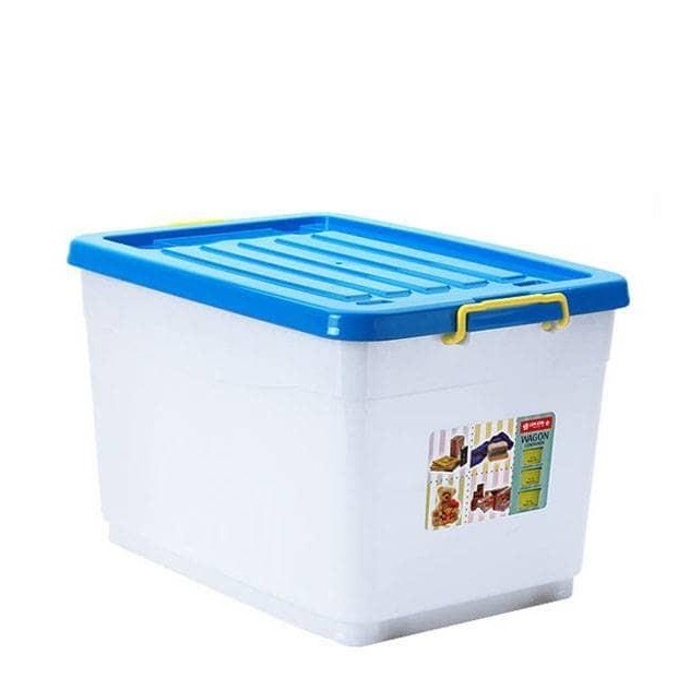 Jual Kontainer Storage Box Container Serbaguna Wagon 100 liter Lion ...