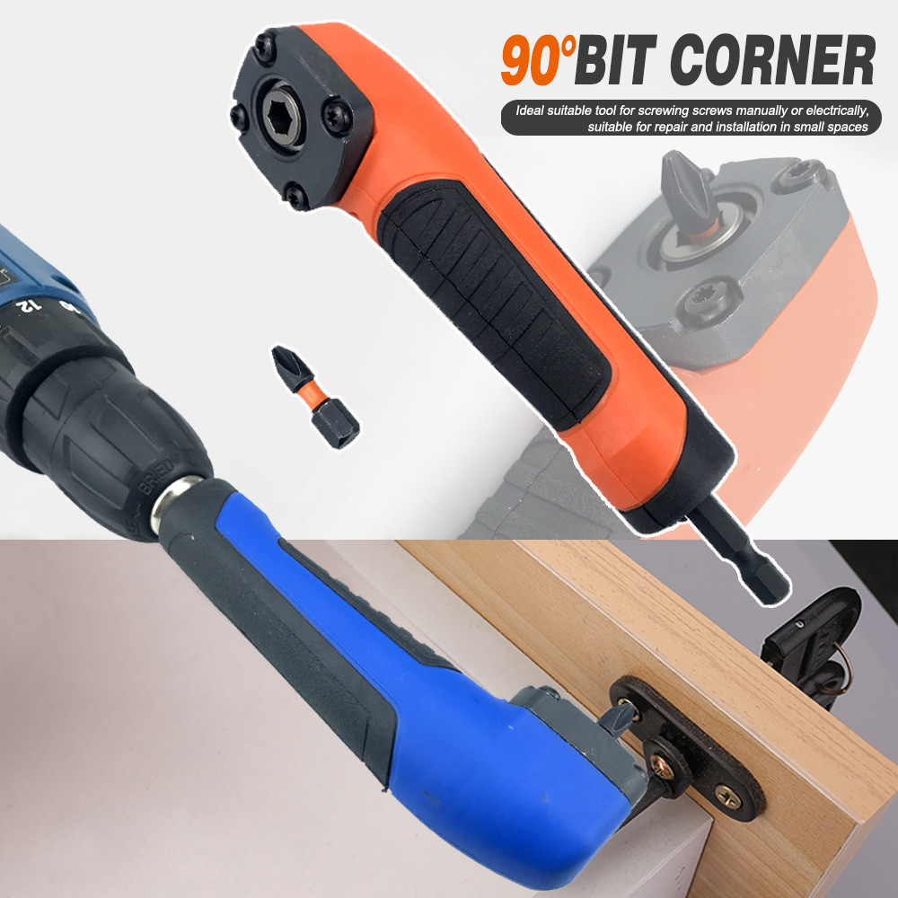 Jual Right Angle Attachment Electric Screwdriver Repair 90 Degree ...