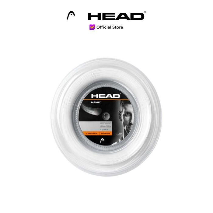 Jual HEAD String Hawk Reel 200m 17 Grey - Senar Raket Tenis | Shopee ...