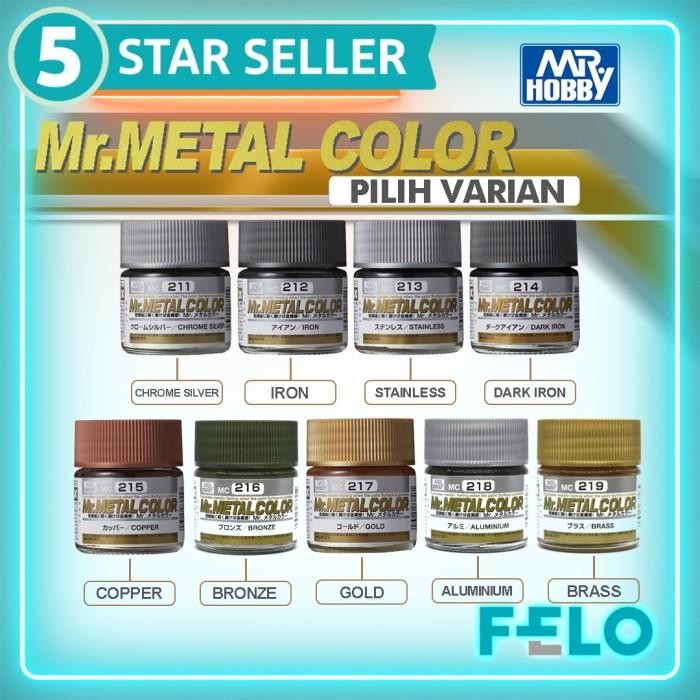 Jual Pilihan- Mr Metal Color Chrome Gold Stainless Iron Aluminium Pilih ...
