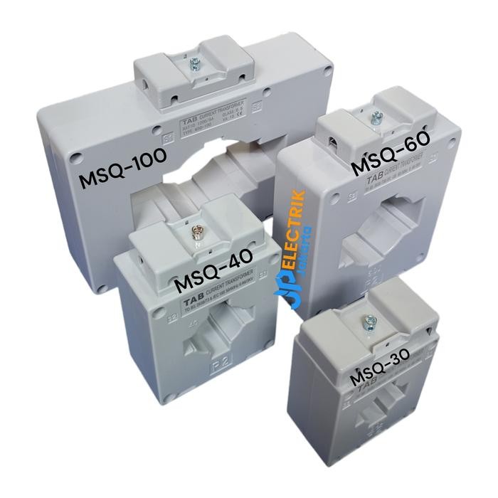 Jual Current Transformer CT MSQ-40 CT 400/5A CT 300/5A CT 250/5A Trafo ...