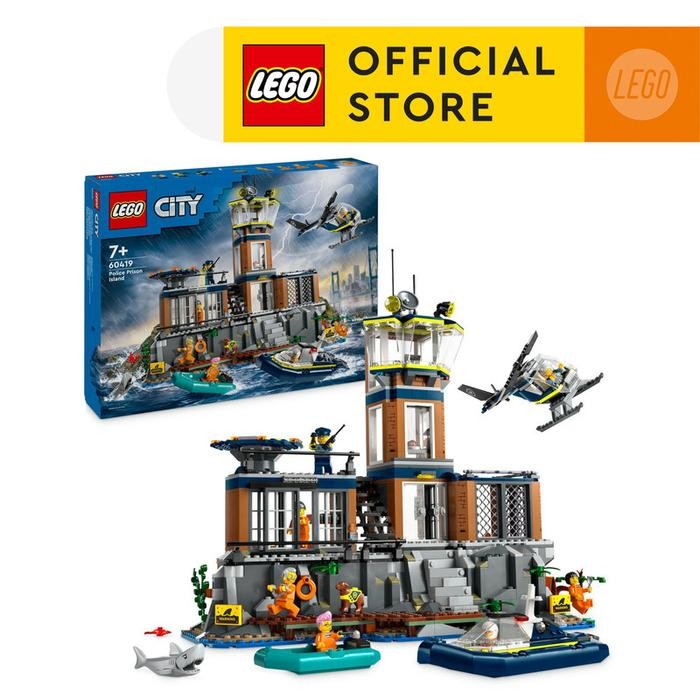 Jual NEW!!! LEGO City 60419 Police Prison Island Building Toy (980 ...