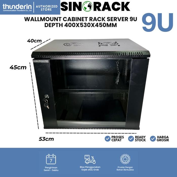 Jual t7kg- Wallmount Rack Server 9U. Rack Server Ukuran 9U | Shopee ...