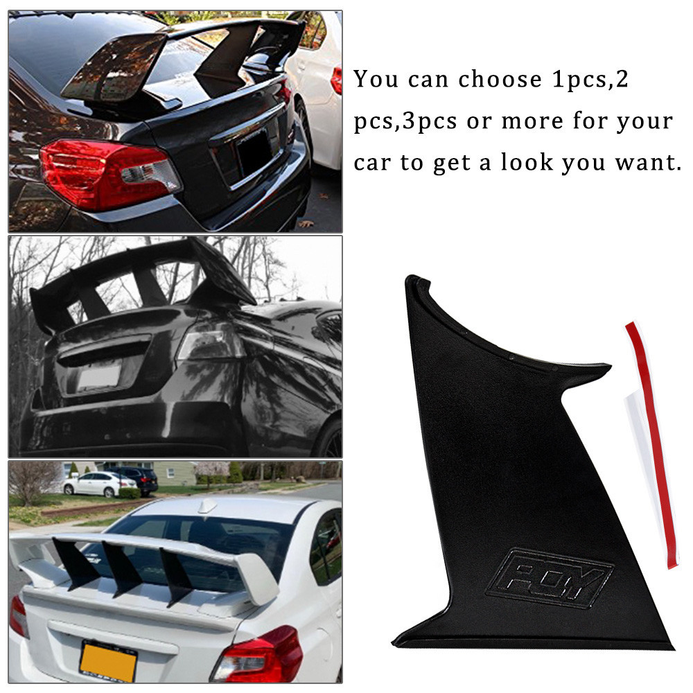 Jual Spoiler Wing Stabilizer For Subaru Sti 2015-18 Spoiler Wing Stiffi ...