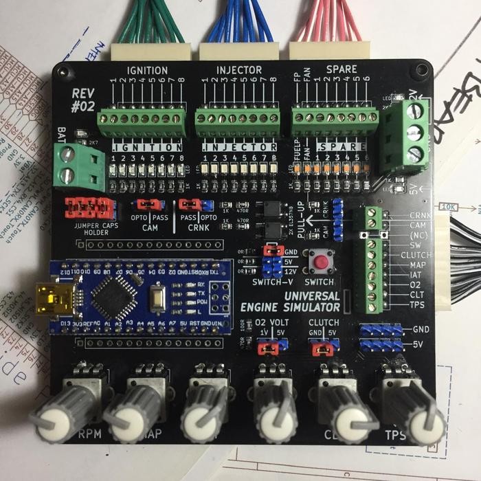 Jual Universal Engine Simulator ECU Tester Powered by Ardustim | Shopee ...