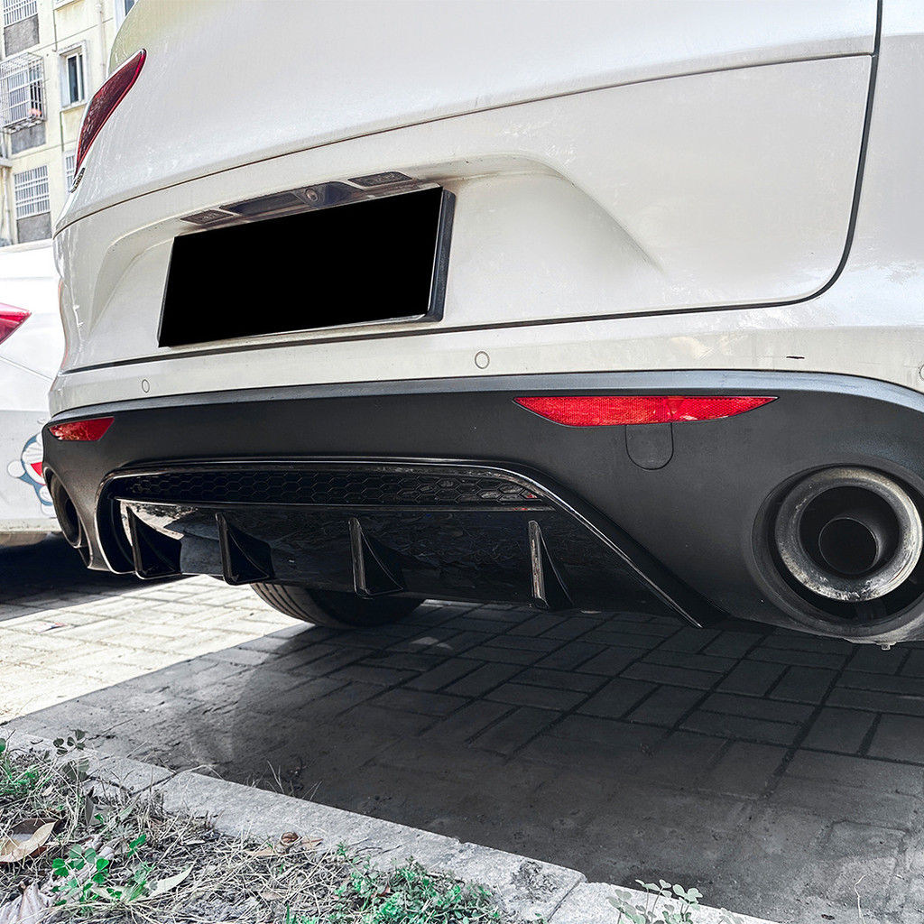 Jual IMPORT CAR REAR BUMPER DIFFUSER LIP SPLITTERS SPOILER REAR BUMPER ...