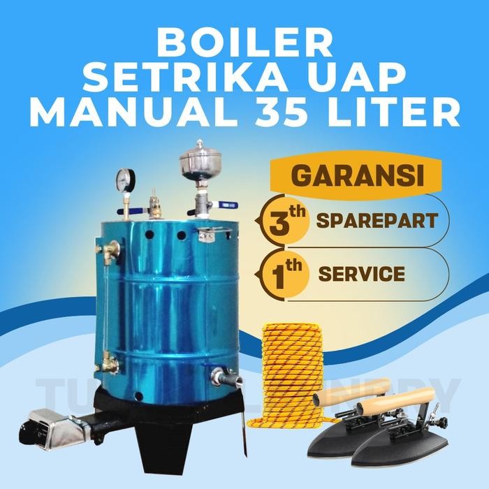 Jual Setrika Uap Laundry Gas 35 Liter Paket Lengkap | Shopee Indonesia