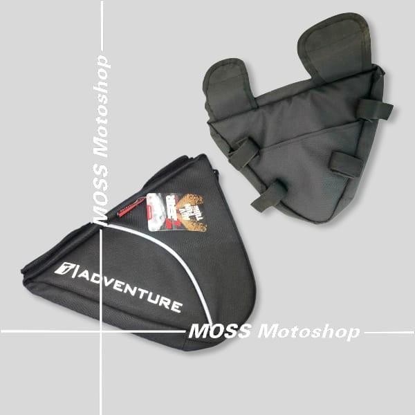 QBag motor zadeltas voor motor tas Paar zadeltassen 02 ovaal 22 liter
