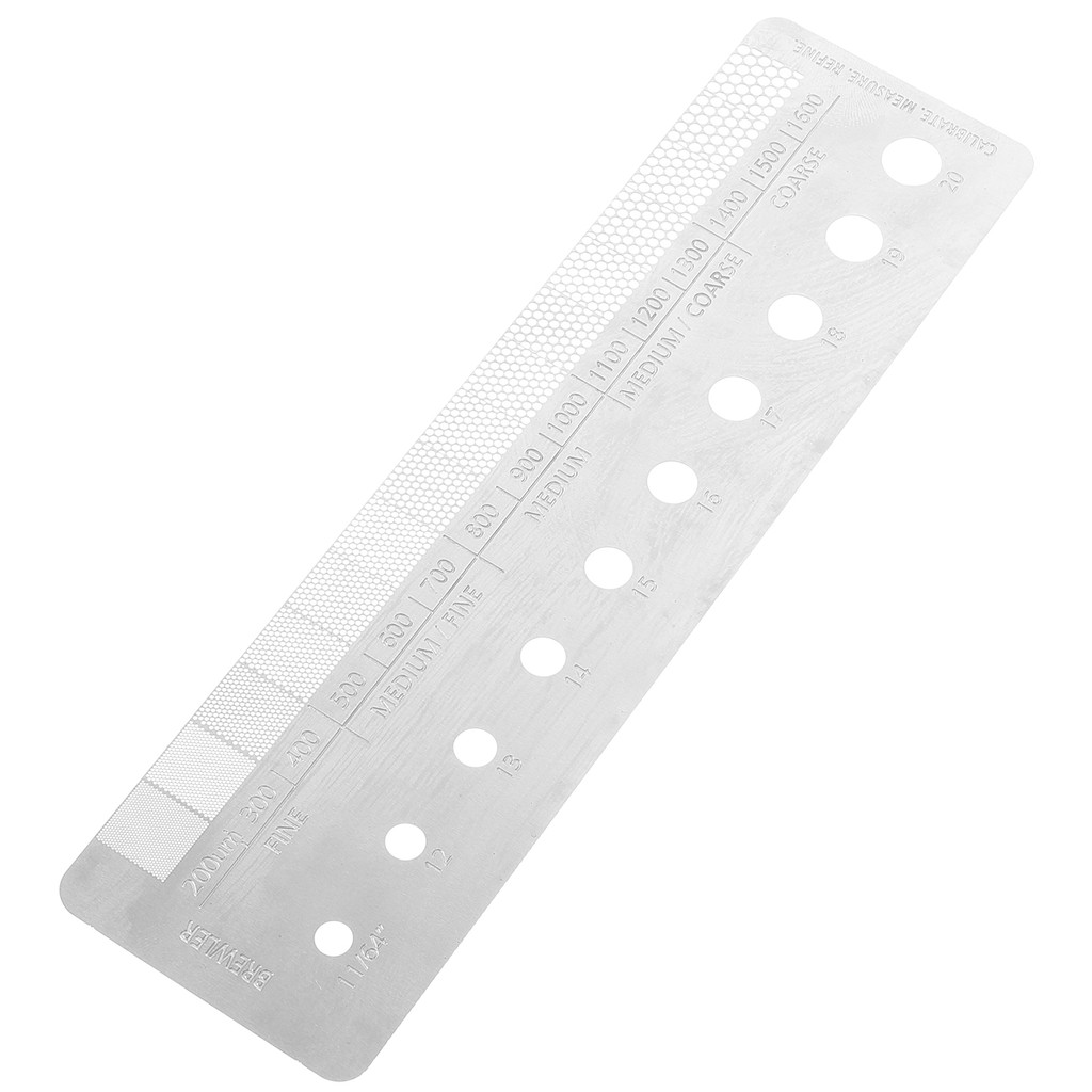 Jual Pro Tools Ruler Practical Coffee Grind Size Grinding Measure ...