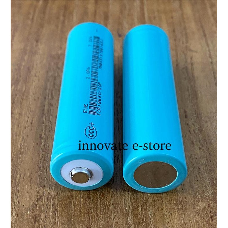 Jual RJ Baterai batre cell 18650 eve 3.7v 2000mah 20p high drain ...