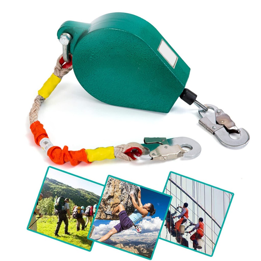 Jual NEW Self Retracting Lifeline 330lbs Fall Arrester Fall Protection ...