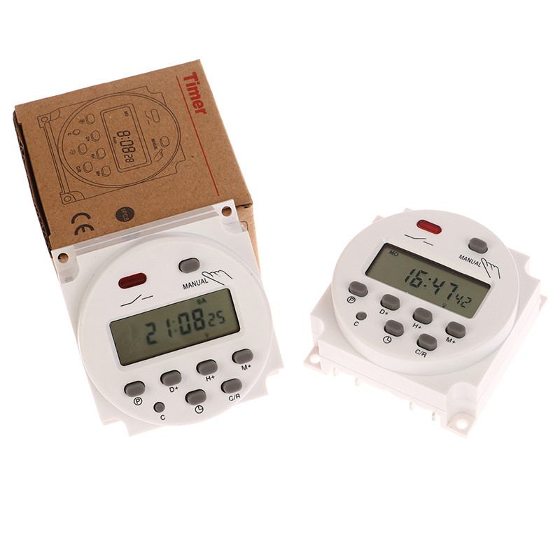 Jual NEW High Quality 12V 24V 110V 220V CN101A Digital LCD Power Timer ...