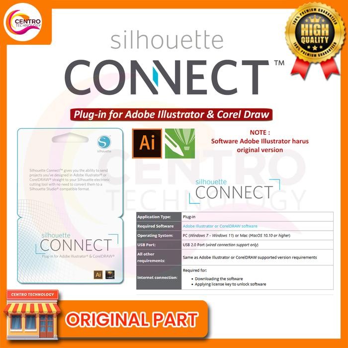 Jual Silhouette Connect Plug-in untuk Adobe Illustrator & Corel Draw ...