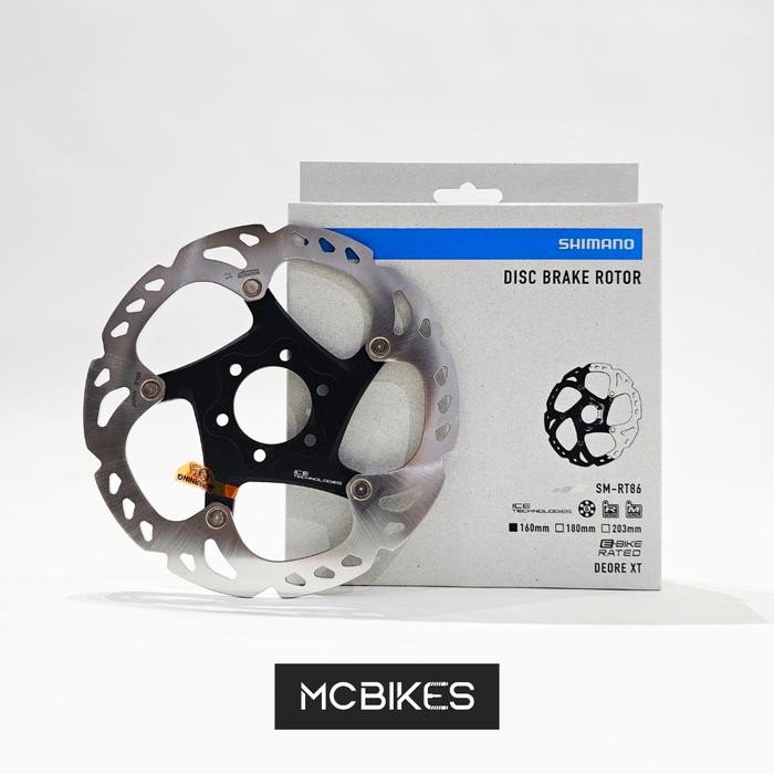 Jual Ready Rotor Disc Brake Shimano SM-RT86 Deore XT 6-Bolt Ice ...