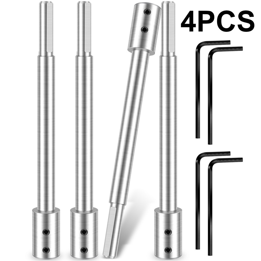 Jual TERBARU 4Pcs Extra Long Forstner Bit Extension For Adding Over 6 ...