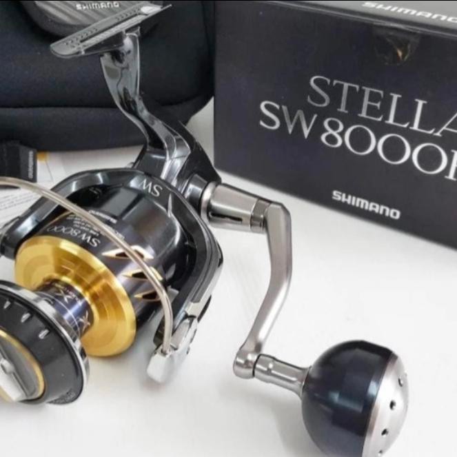 Moulinet Toupie Shimano Stella SW 8000HG, Occasion Japon, Spinning, Eau Salée